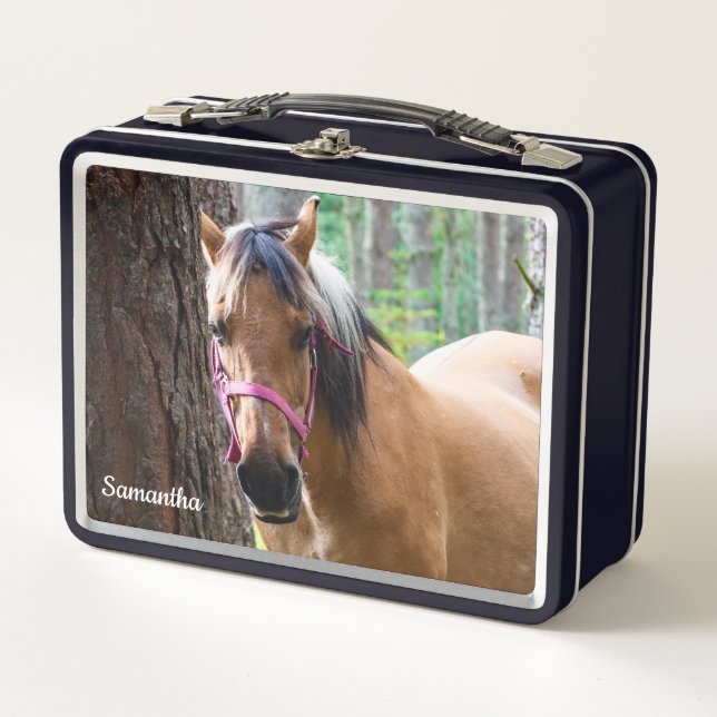 Horse Metal Lunchbox (Front)