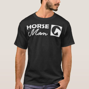 Horse mom animals friends  T-Shirt