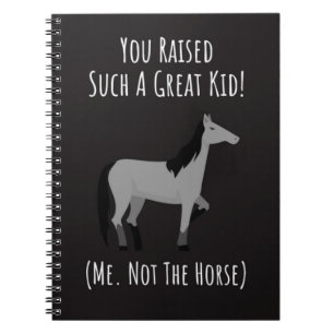 Horse Mom Gifts Equine Equestrian Animal Lover Notebook