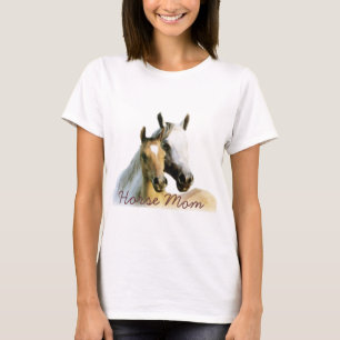 Horse Mom Ladies T-Shirt
