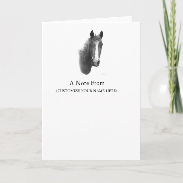 Horse Note Cards (Front)