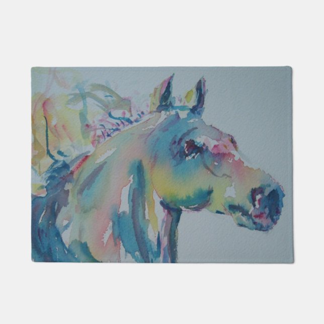 Horse of Many Colours Doormat (Front)