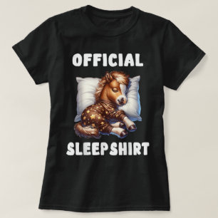 Horse Official Sleepshirt Pajamas Nightgown T-Shirt