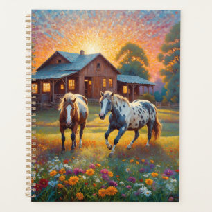 Horse on Farm Wildflower Meadow Planner