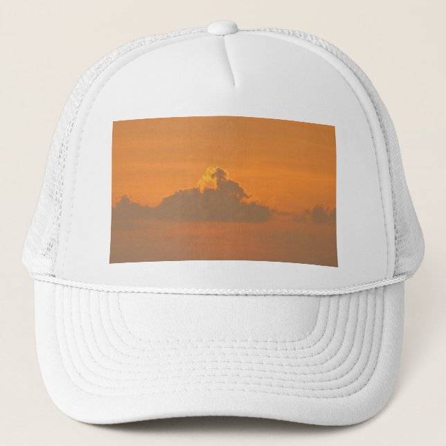 Horse on Fire Trucker Hat (Front)