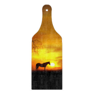 Horse Paddle Cutting Board