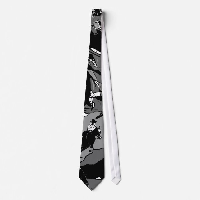 Horse Painting Tie (Front)
