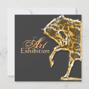 Horse party show event racing invitation