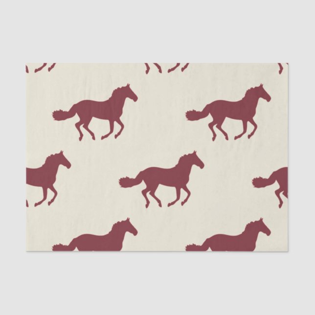 Horse Pattern Tissue Paper (Front)