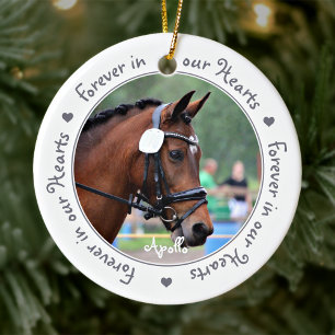 Horse Pet Memorial Ceramic Ornament