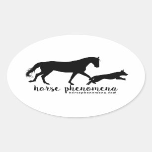 Horse Phenomena Logo Sticker