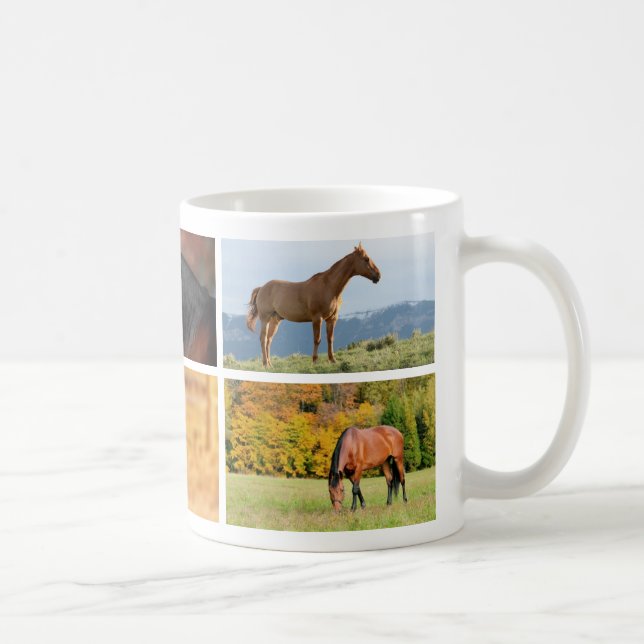 Horse Photo Collage Mug (Right)