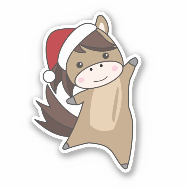 Horse Pony Christmas Snow Winter Animals Horses St (Front)