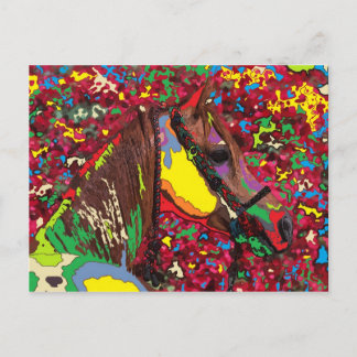 horse Portrait 7 Postcard