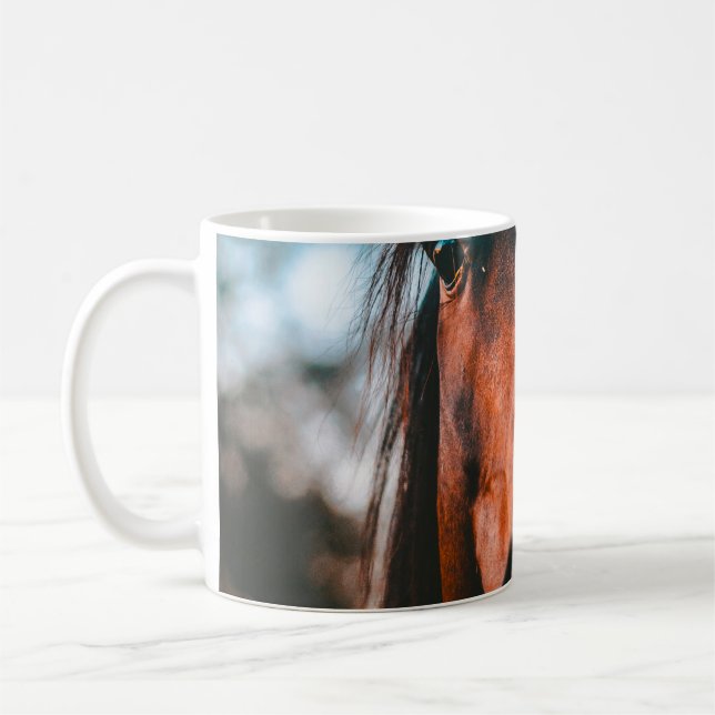 HORSE PORTRAIT COFFEE MUG (Left)