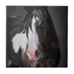 Horse Portrait II Tile<br><div class="desc">Animals</div>