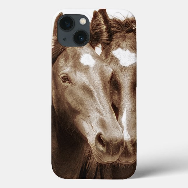 Horse Portrait III Case-Mate iPhone Case (Back)