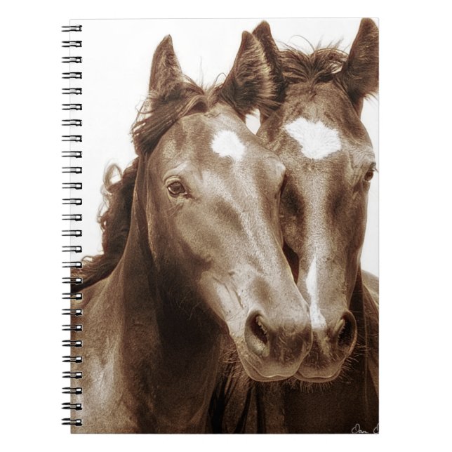Horse Portrait III Notebook (Front)