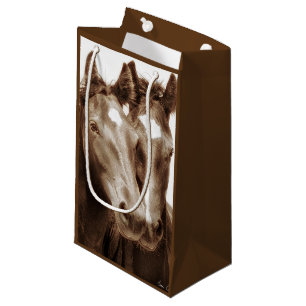 Horse Portrait III Small Gift Bag