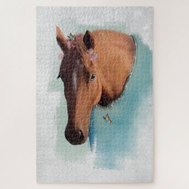 Horse Portrait - Puzzle (Vertical)