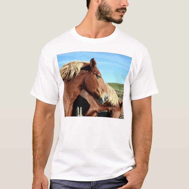 Horse Portriat T-Shirt (Front)