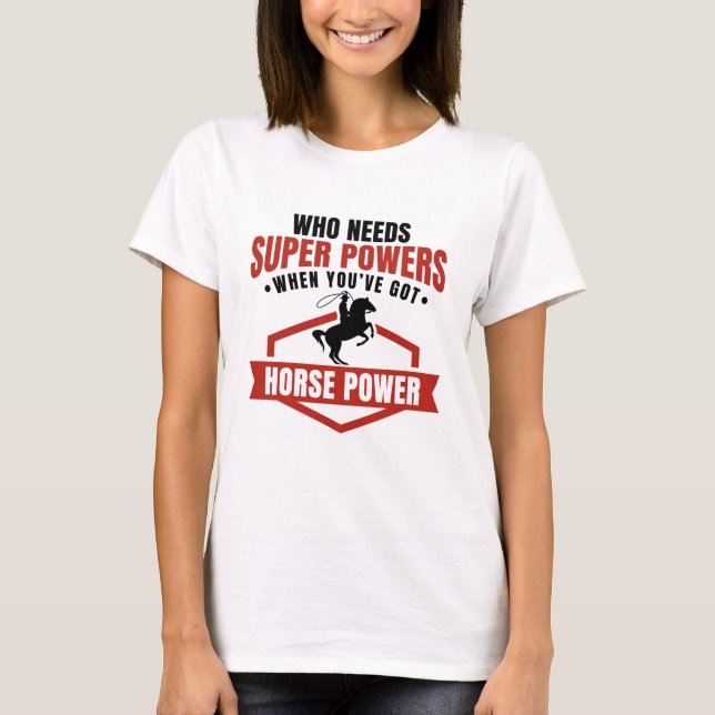 Horse Power T-Shirt (Front)