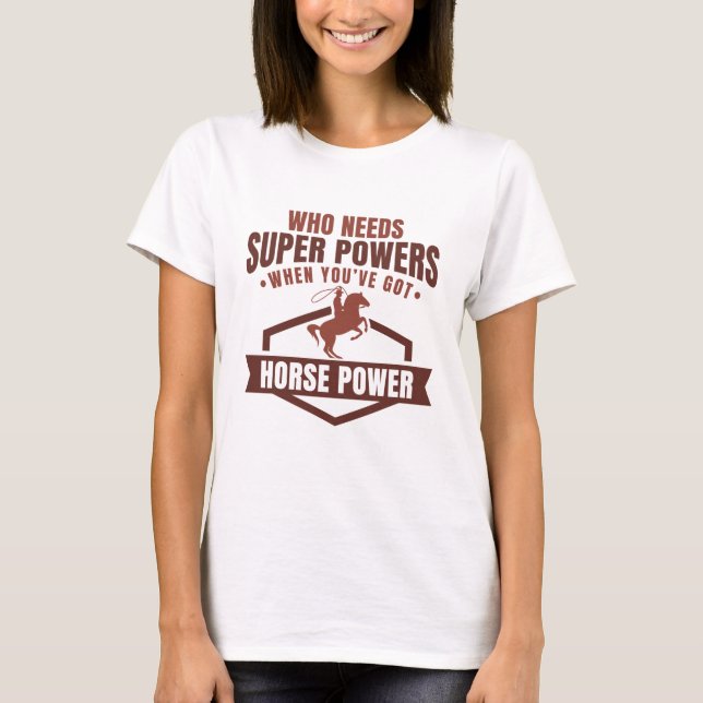 Horse Power T-Shirt (Front)
