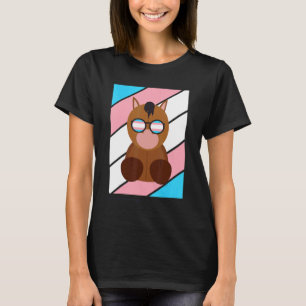 Horse Pride Transgender Flag Lgbtq Proud Ally Prid T-Shirt