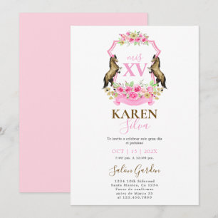 Horse Quinceanera Invitation