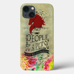 Horse Quote - iPad Case