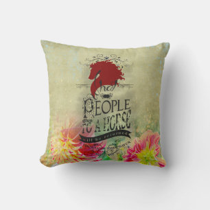 Horse Quote - Pillow