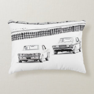 Horse Race Accent Pillow