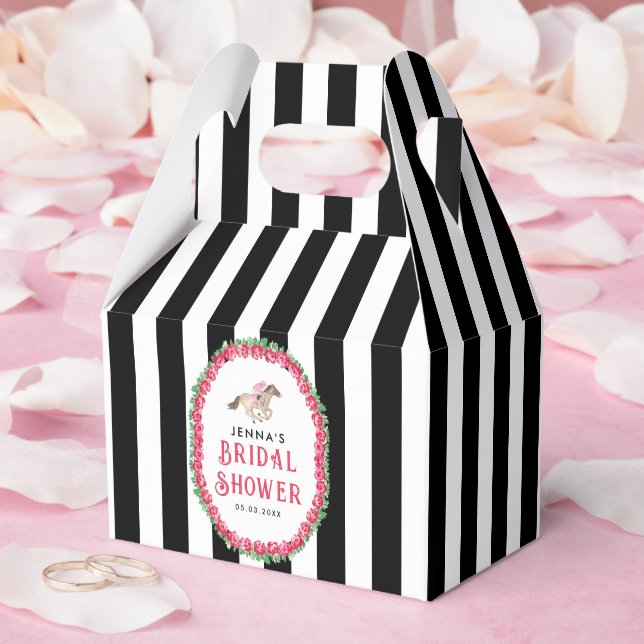 Horse Race Derby Bridal Shower Favor Box (Wedding)