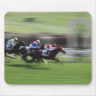 horse race mouse pad