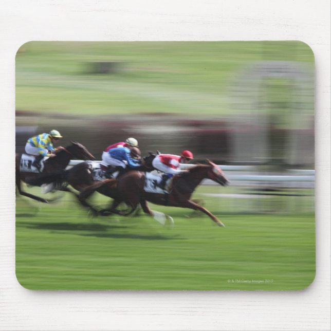 horse race mouse pad (Front)