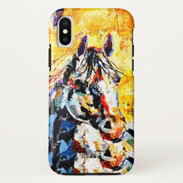 Horse racing Case-Mate iPhone case (Back)