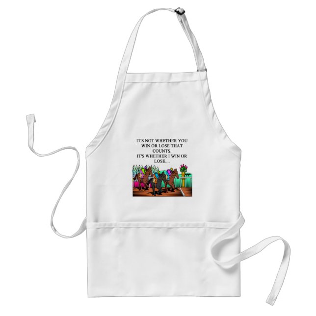 horse racing derby standard apron (Front)