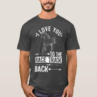 Horse Racing Design family T-Shirt