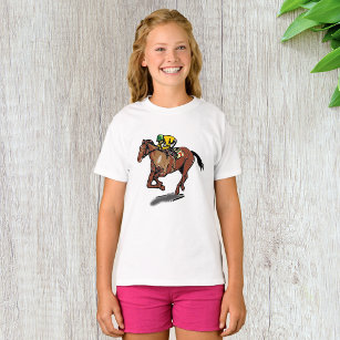 Horse Racing Girls T-Shirt
