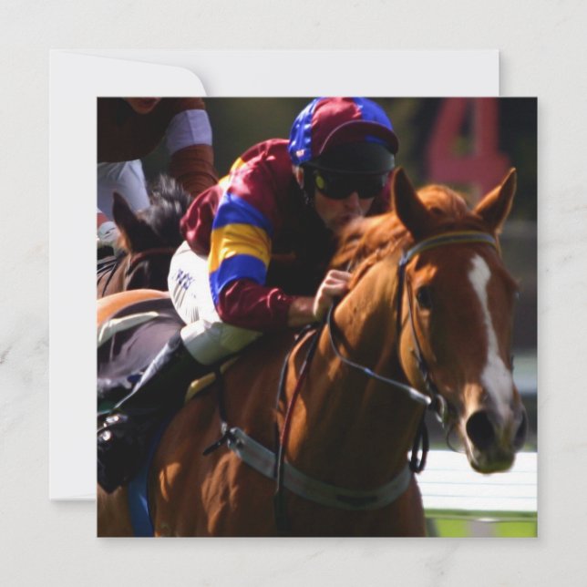 Horse Racing Invitation (Front)