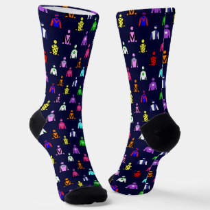 Horse Racing Jockey Silks Socks