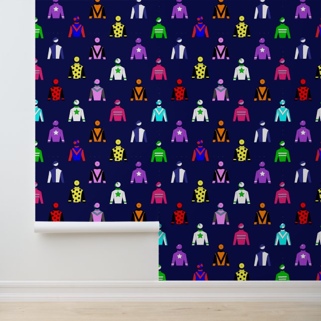 Horse Racing Jockey Silks Wallpaper (Application)
