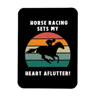 Horse Racing Magnet
