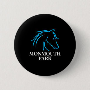 Horse Racing Monmouth Park Oceanrt New Jersey Hors 2 Inch Round Button