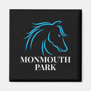 Horse Racing Monmouth Park Oceanrt New Jersey Hors Magnet