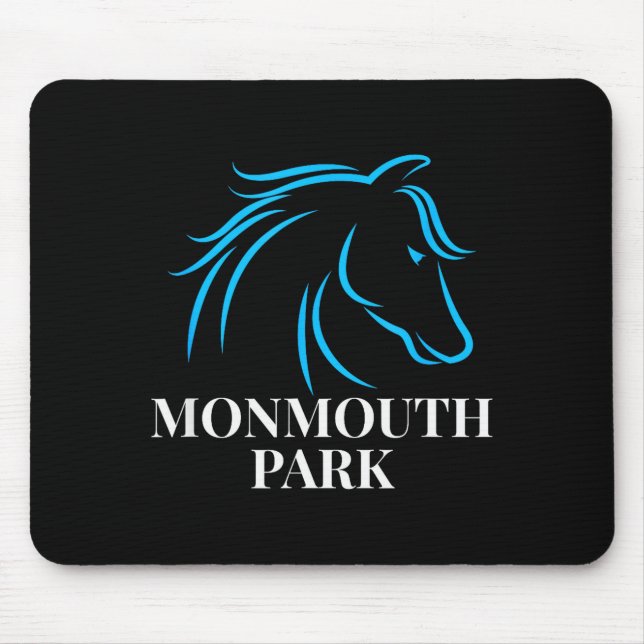 Horse Racing Monmouth Park Oceanrt New Jersey Hors Mouse Pad (Front)