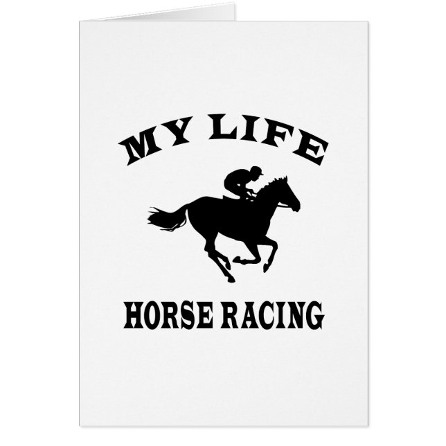 Horse Racing My Life (Front)