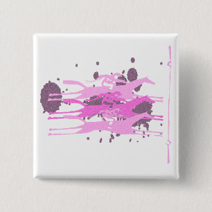 Horse Racing Party Favours 2 Inch Square Button