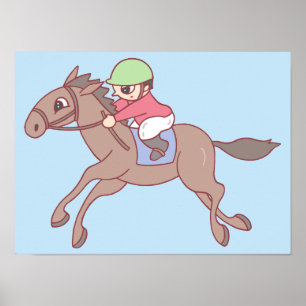 Horse racing. poster