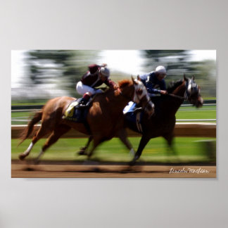 Horse Racing (Poster) Poster